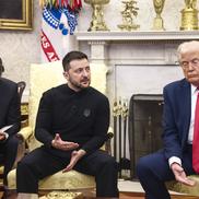 Imagini de la Casa Albă, din timpul tensionatei întâlniri Trump - Zelenski / FOTO: Imago