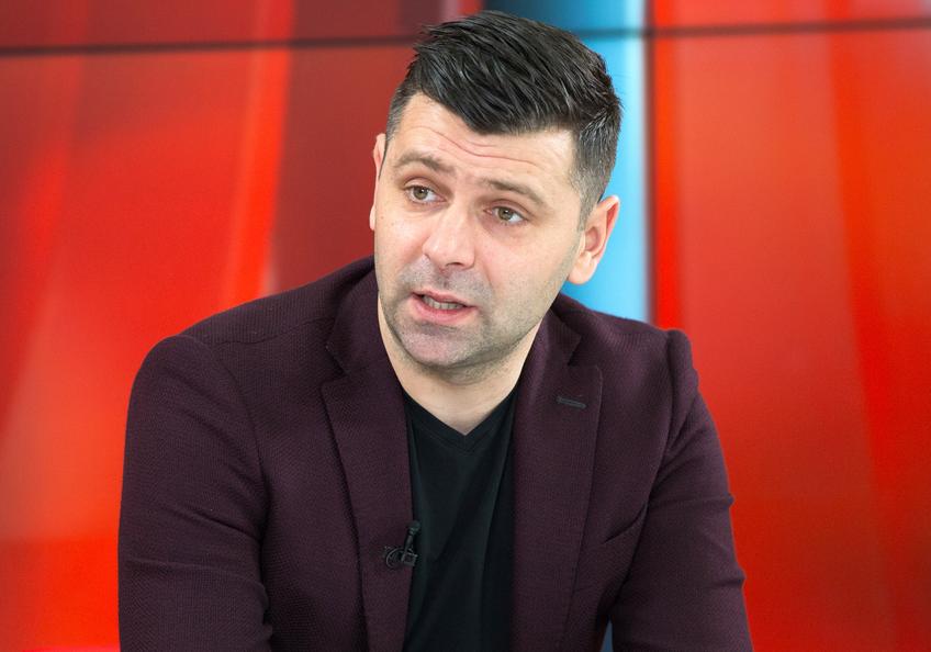 Raul Rusescu în studioul Gazetei, foto: GSP