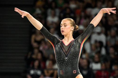 Amalia Ghigoarță/Foto: Facebook (Federația Română de Gimnastică)
