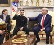 Imagini de la Casa Albă, din timpul tensionatei întâlniri Trump - Zelenski / FOTO: Imago