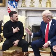 Imagini de la Casa Albă, din timpul tensionatei întâlniri Trump - Zelenski / FOTO: Imago