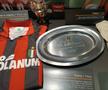 Platoul din finala Cupei Campionilor Europeni, Steaua - AC Milan, expus la muzeul stadionului San Siro din Milano. Foto: GSP