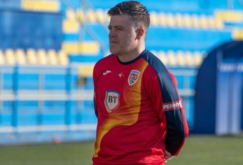 Adrian Dulcea, noul selecționer al României U19 / Sursă foto: frf.ro
