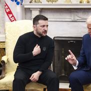 Imagini de la Casa Albă, din timpul tensionatei întâlniri Trump - Zelenski / FOTO: Imago