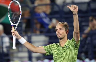 Daniil Medvedev e câștigătorul turneului de la Dubai după ce adversarul său a declarat forfait