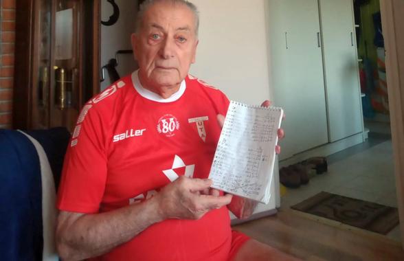 La 91 de ani, le dă sfaturi prețioase înainte de UTA - FCSB: „Lăsați individualismele și orgoliile!” » Spune secretul longevității: „Poate e asta”
