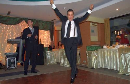 Gigi Becali pe ringul de dans