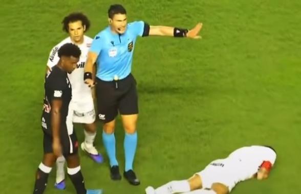 Neymar, gest dezgustător! » Circul făcut în victoria lui Santos a devenit viral
