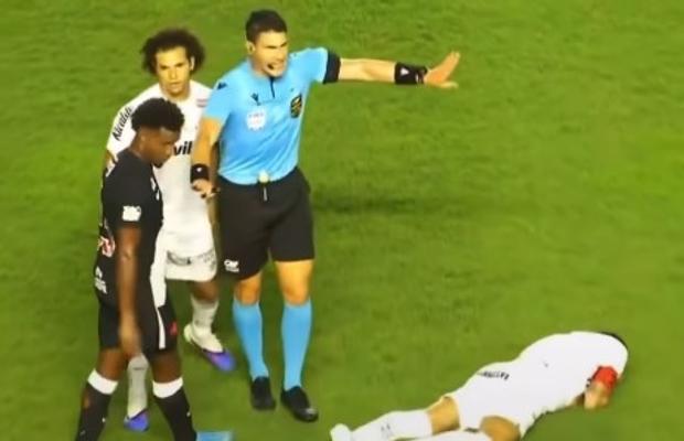 Neymar, gest dezgustător! » Circul făcut în victoria lui Santos a devenit viral