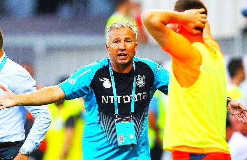 Dan Petrescu, antrenorul liderului Ligii 1, CFR Cluj