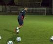 Nicușor Bancu a fost învins de Alexandru Cicâldău în provocarea penalty-urilor // foto: captură @ FRF TV