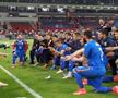 Bucuria „tricolorilor” după Ungaria - România // foto: captură @ FRF TV