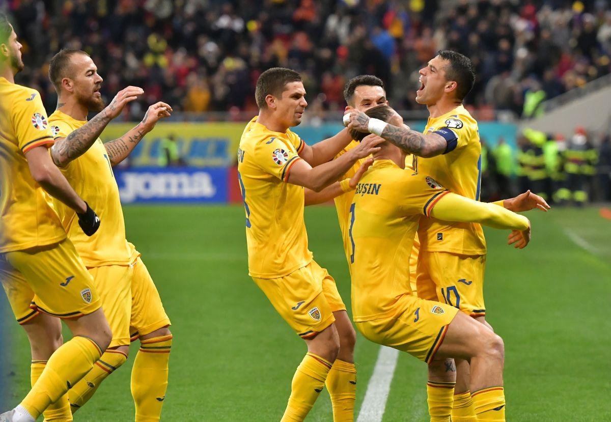 Explozie de bucurie! Gesturile lui Andrei Burcă, după ce a reușit primul gol la echipa națională