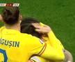Explozie de bucurie! Gesturile lui Andrei Burcă, după ce a reușit primul gol la echipa națională