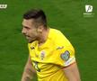 Explozie de bucurie! Gesturile lui Andrei Burcă, după ce a reușit primul gol la echipa națională