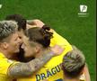 Explozie de bucurie! Gesturile lui Andrei Burcă, după ce a reușit primul gol la echipa națională