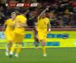 Explozie de bucurie! Gesturile lui Andrei Burcă, după ce a reușit primul gol la echipa națională
