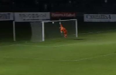 Gol superb înscris de jucătorul propus la FCSB » Mingea s-a dus direct în vinclu