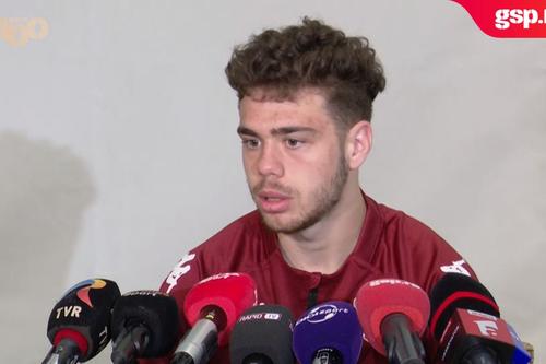 Andrei Borza, la conferința de presă premergătoare duelului dintre Universitatea Craiova și Rapid