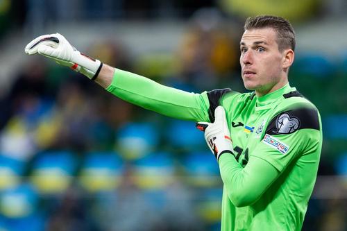 Andriy Lunin, 25 de ani, titular acum și la Real Madrid, și la naționala Ucrainei Foto: Imago