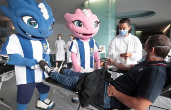 FC Porto și-a chemat suporterii pe stadion, însă nu la meci: „Sângele «dragonilor» ajută la salvarea vieților!"