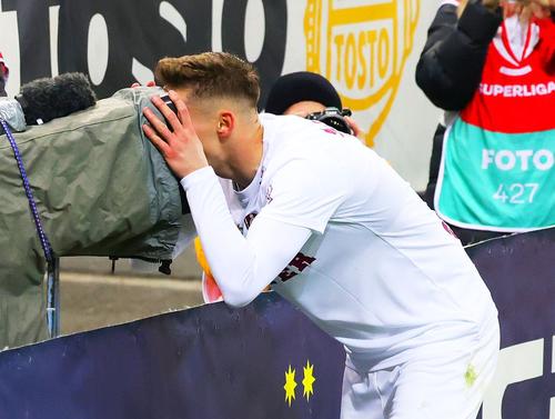 Louis Munteanu, după ce a marcat în FCSB - CFR Cluj