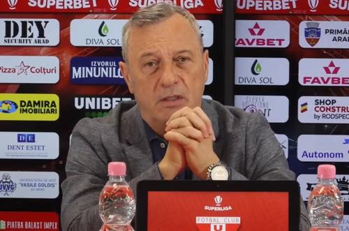 Mircea Rednic, antrenor UTA