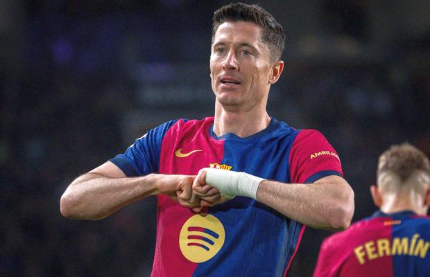 Robert Lewandowski marchează pe bandă rulantă și la 36 de ani » Polonezul a doborât un nou record