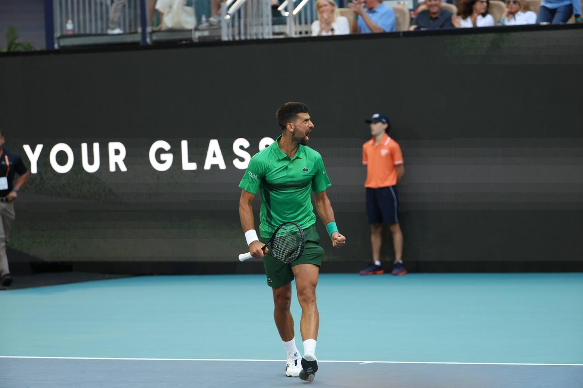 Novak Djokovic a răbufnit la Miami: „Ce s-a întâmplat acum două luni?!”