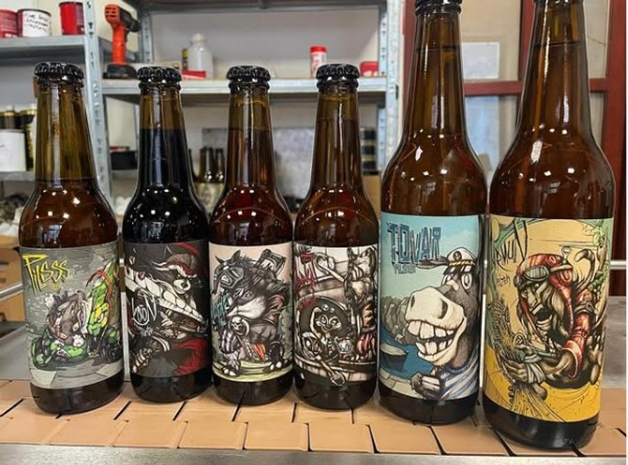 Așa arată sticlele de bere artizanană nefiltrată produsă în fabrica de lângă Zagreb / Foto: Instagram Luka Modric a intrat în afaceri » Starul lui Real Madrid și-ar putea lansa o marcă la Zagreb în propria fabrică!