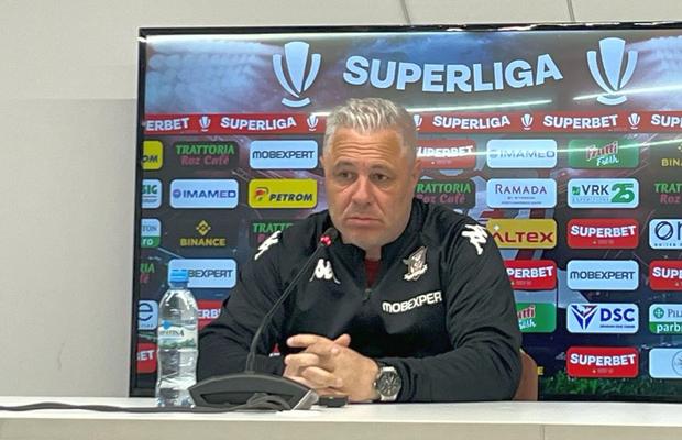 Marius Șumudică a făcut anunțul în conferința de presă: „Avem și noi șmecheria noastră, nu a aflat nimeni”