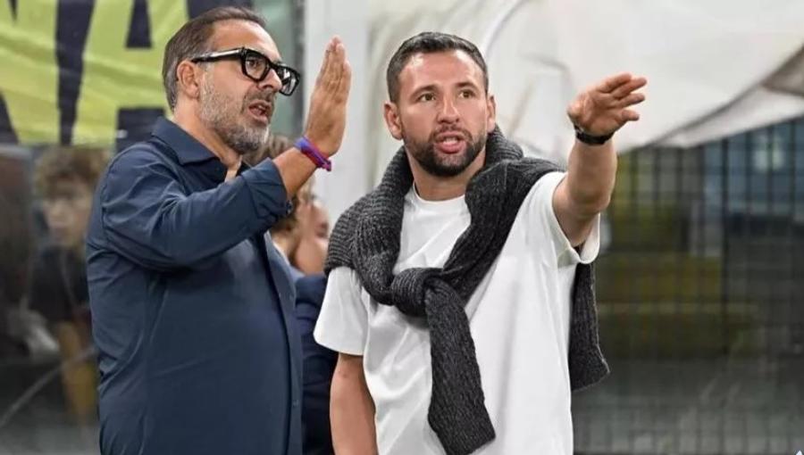 Răzvan Raț, alături de directorul executiv al lui Genoa, Andres Blazquez Juventus încearcă un transfer urgent de la Genoa » Dan Șucu poate pierde directorul care i-a echilibrat bugetul
