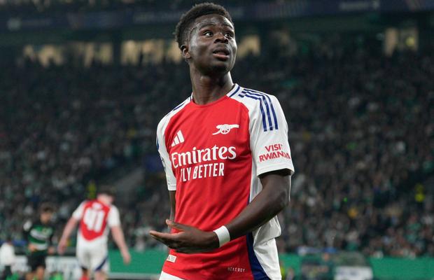 Vești excelente pentru Mikel Arteta » Bukayo Saka a revenit la antrenamente și poate juca cu Real Madrid