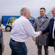 Ladislau Boloni, în vizită la Academia Patrium / foto: Facebook @Partium Akademia