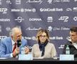 Ion Țiriac. Mihaela Lupu (reprezentant UniCredit) și Roberto Bautista Agut șFOTO Cristi Preda