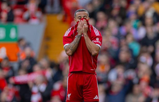 Thiago a izbucnit în lacrimi în minutul 20 al meciului caritabil dintre Liverpool și Borussia Dortmund