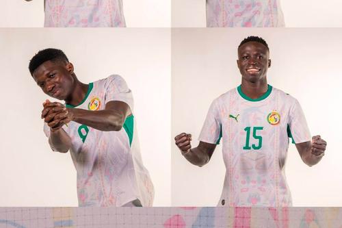 Echipamentul Senegalului cu 2 stele / foto: Facebook @Federation Senegalaise de Football﻿