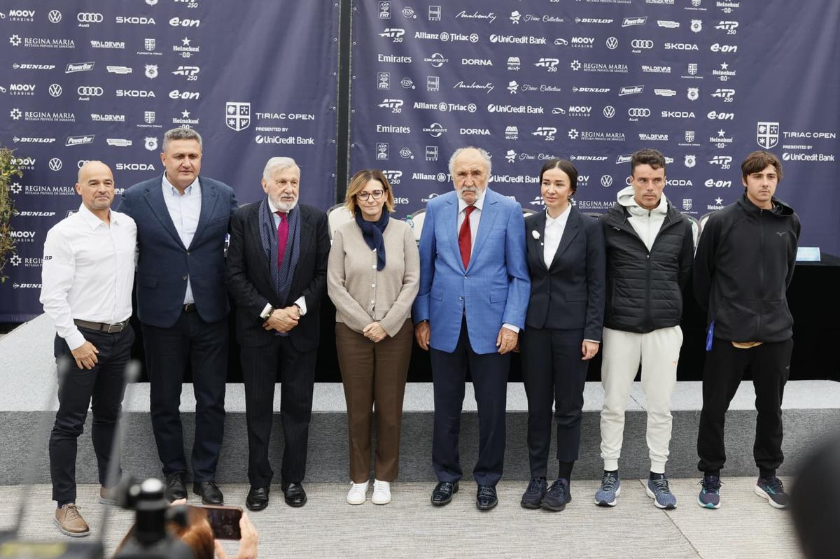 Țiriac Open, gata de start » S-au tras tablourile principale + ce spune Ion Țiriac: „În 2028 sper că o să fie totul gata”