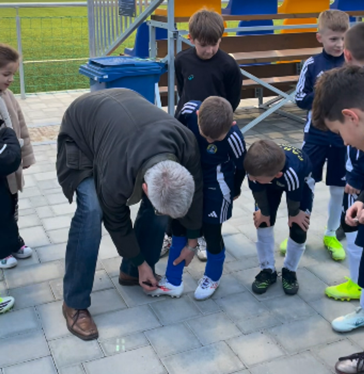Ladislau Boloni, în vizită la Academia Patrium