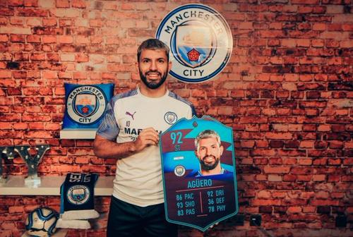 Sergio Aguero este un jucător înrăit de FIFA