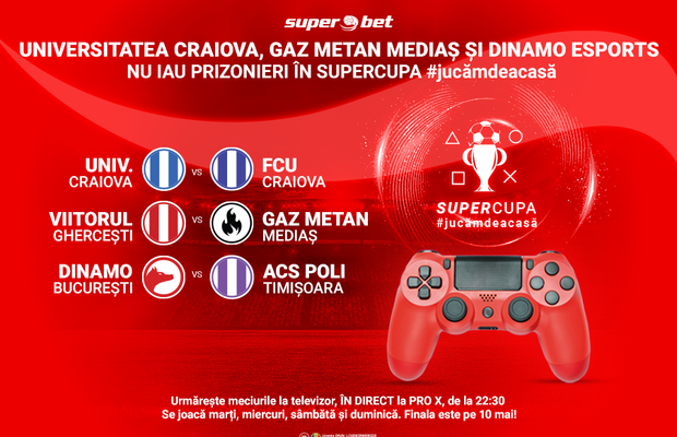 În Oltenia e derby mare, Gazul arde la Ghercești, iar Dinamo nu e soră cu Timișoara. Acestea sunt SuperMeciurile zilei de marți!
