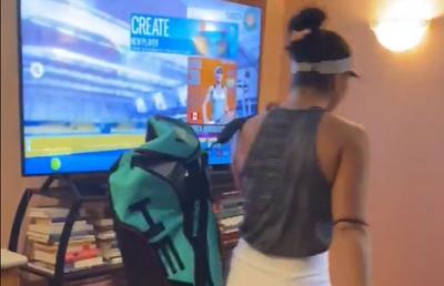 VIDEO Bianca Andreescu și-a făcut intrarea în stil mare la turneul virtual de la Madrid! Sorana Cîrstea, victorii pe linie