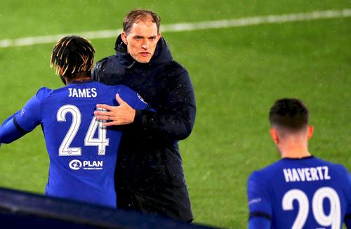 Thomas Tuchel și jucătorii lui Chelsea, foto: Imago