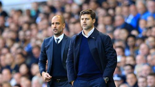 Pochettino și Guardiola se întâlnesc din nou în Liga Campionilor // sursă foto: skysports.com