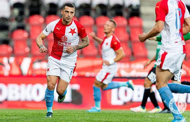 Nicolae Stanciu a marcat din nou pentru Slavia Praga! S-a calificat în semifinalele Cupei Cehiei