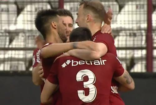 CFR Cluj a învins-o pe FC Botoșani, scor 2-0, în etapa a 4-a din play-off-ul Ligii 1.