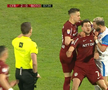 Încăierare generală în CFR - Botoșani: 2 fotbaliști au văzut direct cartonașul roșu, pentru gesturi brutale