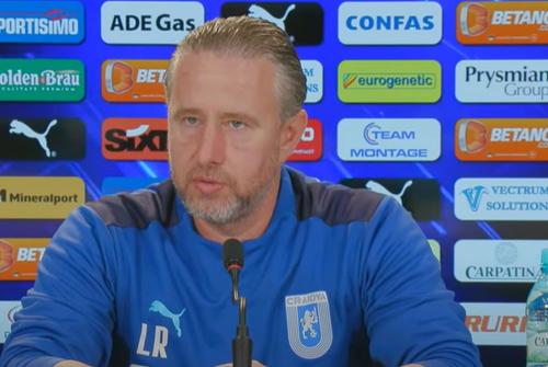Laurențiu Reghecampf a fost deranjat în conferința de presă premergătoare partidei CSU Craiova - FC Voluntari că jurnaliștii l-au întrebat despre alte subiecte și au „omis” în câteva rânduri importanța partidei cu ilfovenii.