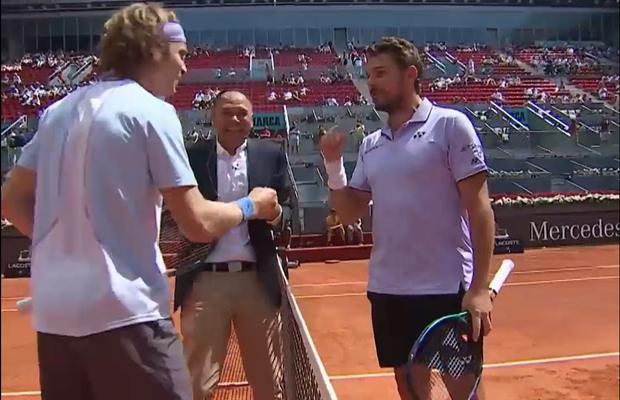 Moment inedit înaintea meciului Rublev - Wawrinka: „Nu cred că am mai văzut așa ceva”