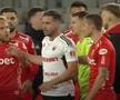 Alex Chipciu, căpitanul lui U Cluj, a fost eliminat de arbitrul Horia Mladinovici la finalul semifinalei de Cupa României Betano cu UTA, scor 1-0.